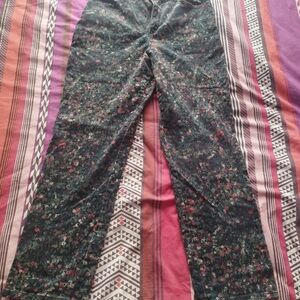 Floral Straight Leg Jeans